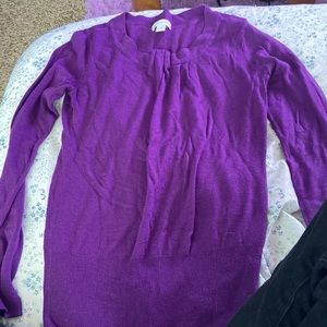 Purple sweater